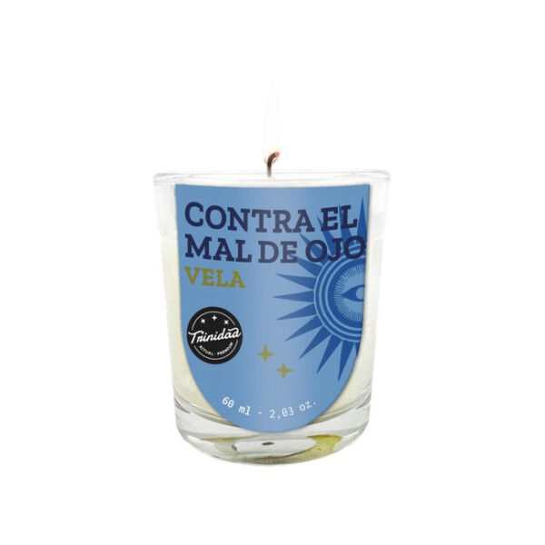 TRINIDAD VELAS VASO MINI MAL DE OJO 60ml.