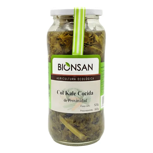 Col Kale Cocida Ecológica de Proximidad 520gr.