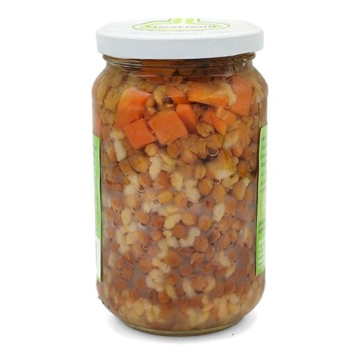 Alternative view of Lentejas con Arroz Integral y Zanahoria Ecológicas 370gr.