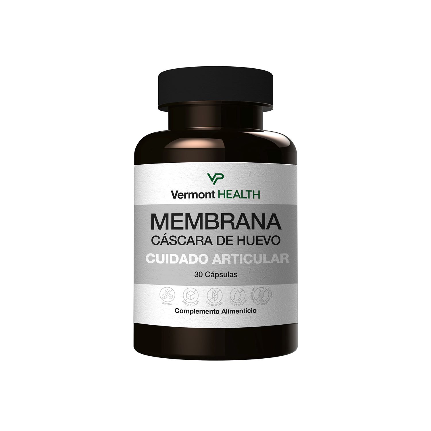 Membrana de Cáscara de Huevo - 30 Cápsulas
