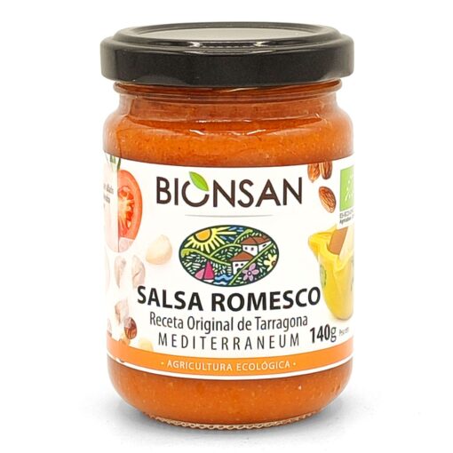 Salsa Romesco Ecológica Mediterraneum 140gr.