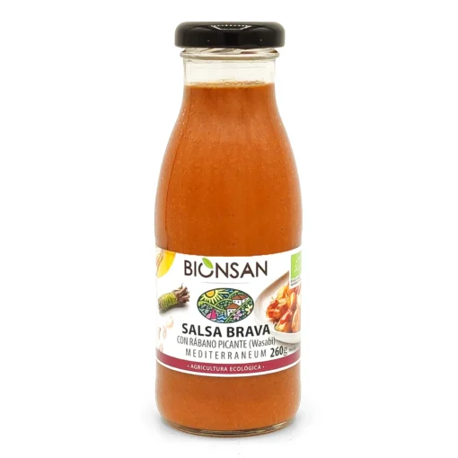 Salsa Brava Ecológica Mediterraneum 260gr.