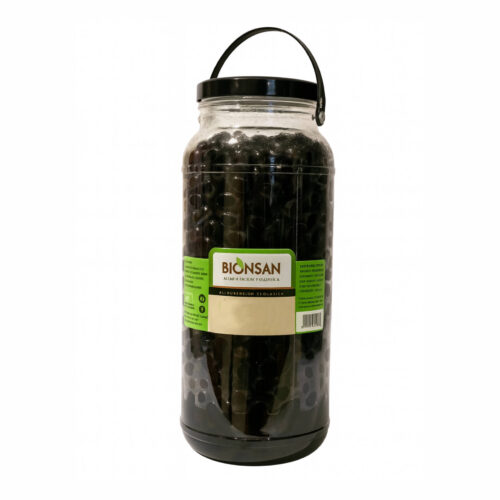 Aceitunas Negras Confitadas Ecológicas de Proximidad 3Kg.