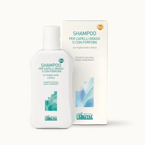 ARGITAL - CHAMPÚ PARA CABELLO GRASO O CON CASPA BIO - 250ml