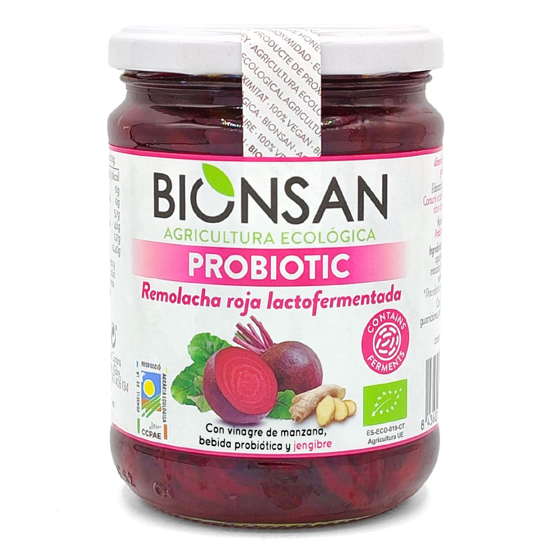 Remolacha Roja Fermentada Ecológica 420gr.