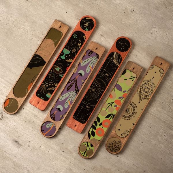 PORTA INCIENSO WOOD