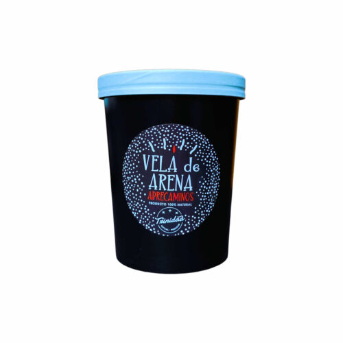 VELA DE ARENA ABRECAMINOS - TRINIDAD PREMIUM - 450gr. - 14'50x9cm.