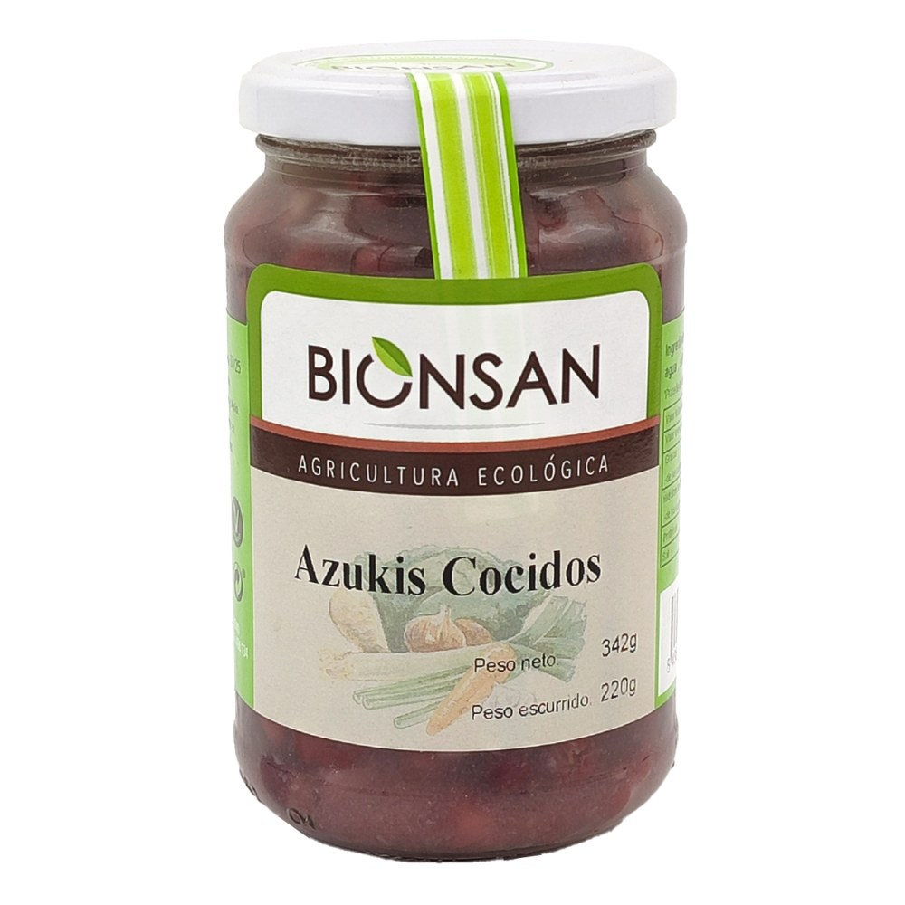 Azukis Ecológicos Cocidos 220gr.