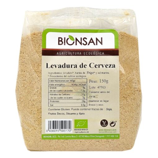 Levadura de Cerveza Ecológica 150gr.