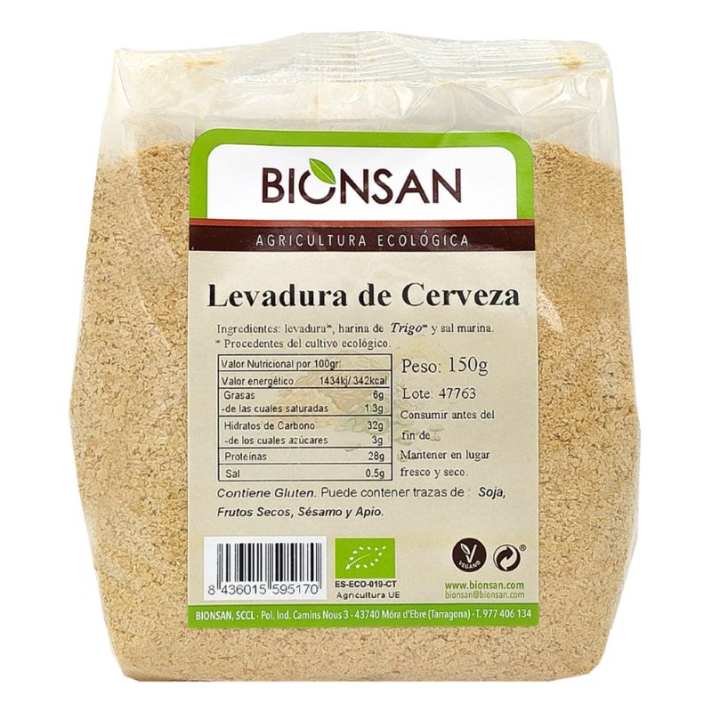 Levadura de Cerveza Ecológica 150gr.
