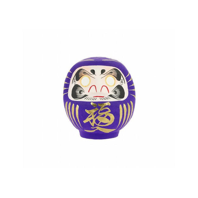 DARUMA TRADICIONAL ARMONÍA MORADO 12cm