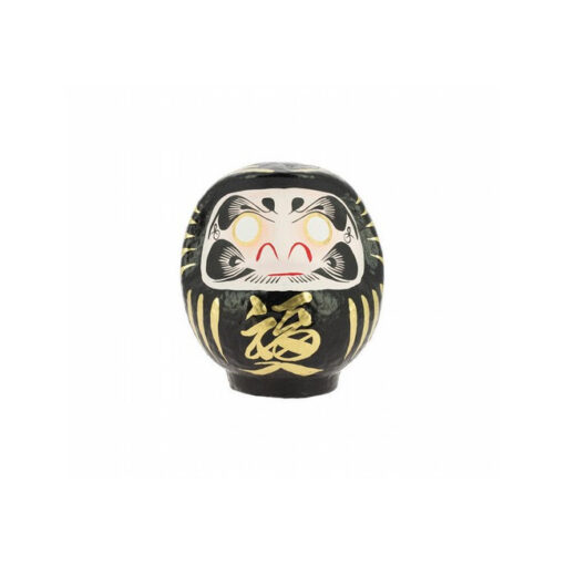 DARUMA TRADICIONAL PROTECCIÓN NEGRO 12cm