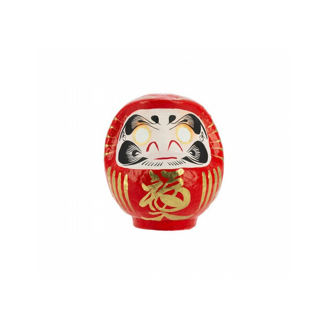 DARUMA TRADICIONAL SUERTE ROJO 12cm