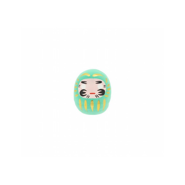 DARUMA TURQUESA PEQUEÑO SUERTE 4,8cm
