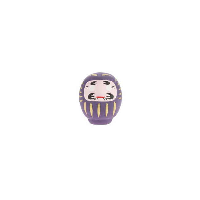 DARUMA VIOLETA GRANDE LARGA VIDA 9cm