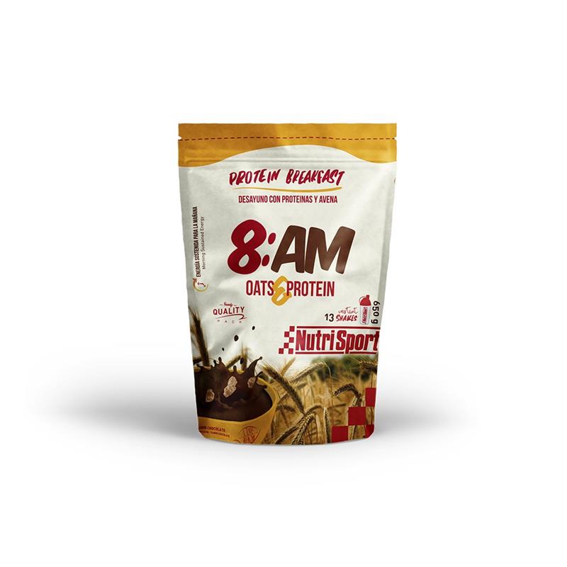 8AM DESAYUNO POST-AYUNO NOCTURNO CON PROTEINA Y AVENA 650 GR.