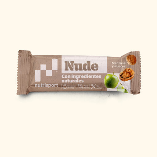 NUDE MANZANA Y NUECES 45 GR.