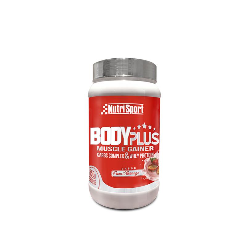 BODY PLUS MUSCLE GAINER FRESA 850 GR.