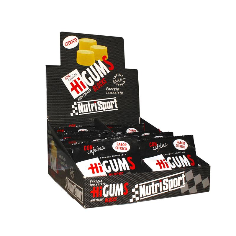 HIGUMS BLOCKS CÍTRICO + CAFEINA 40 GR. - Imagen 2