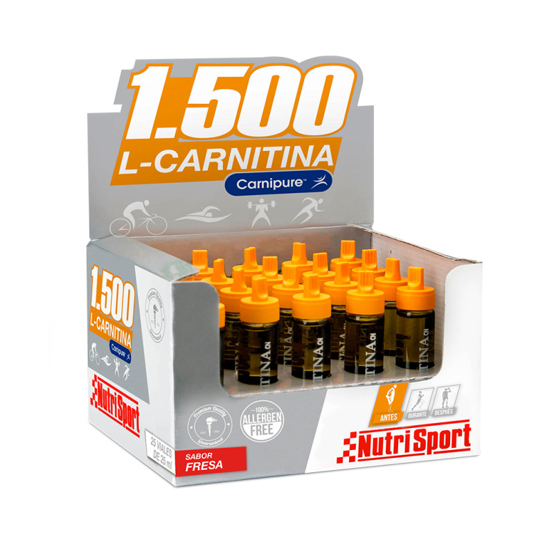 L-CARNITINA 1500 Carnipure® FRESA (AMPOLLAS)