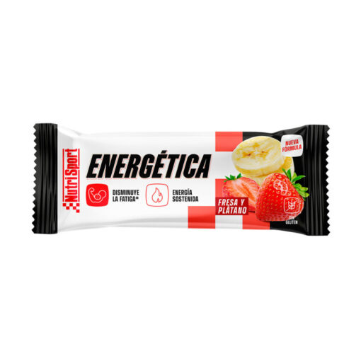 BARRITA ENERGÉTICA FRESA Y PLÁTANO 49 GR.