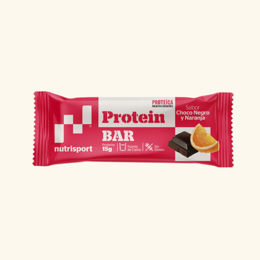 BARRITA PROTEICA CHOCOLATE NEGRO Y NARANJA 44 GR.
