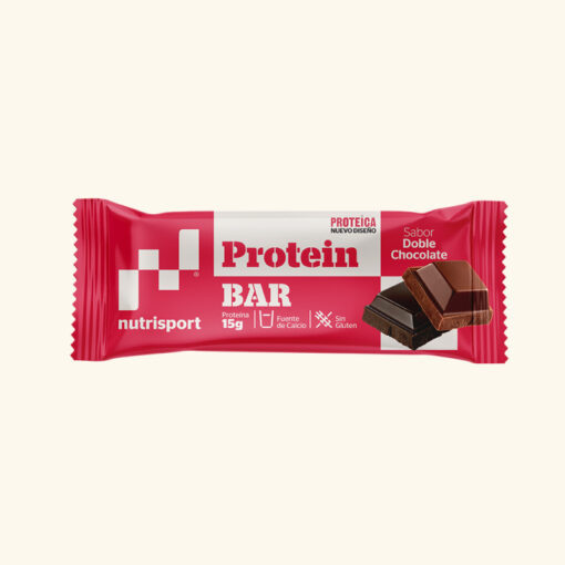 BARRITA PROTEICA DOBLE CHOCOLATE 44 GR.