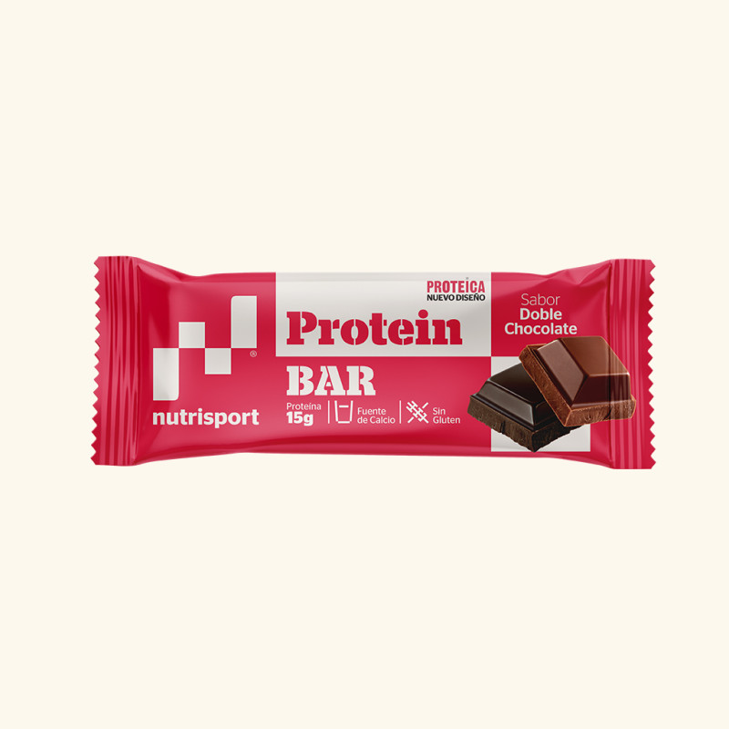 BARRITA PROTEICA DOBLE CHOCOLATE 44 GR.