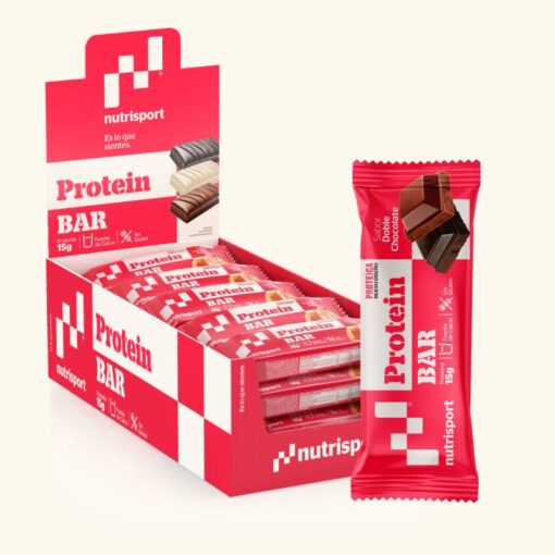 BARRITA PROTEICA DOBLE CHOCOLATE 44 GR. - Imagen 3