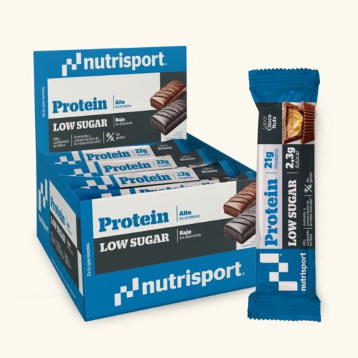 BARRITAS PROTEIN LOW SUGAR CHOCO NUTS 60 GR.