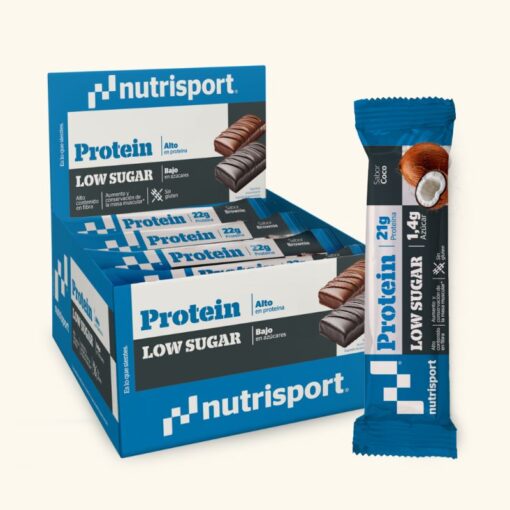 BARRITAS PROTEIN LOW SUGAR COCO 60 GR.