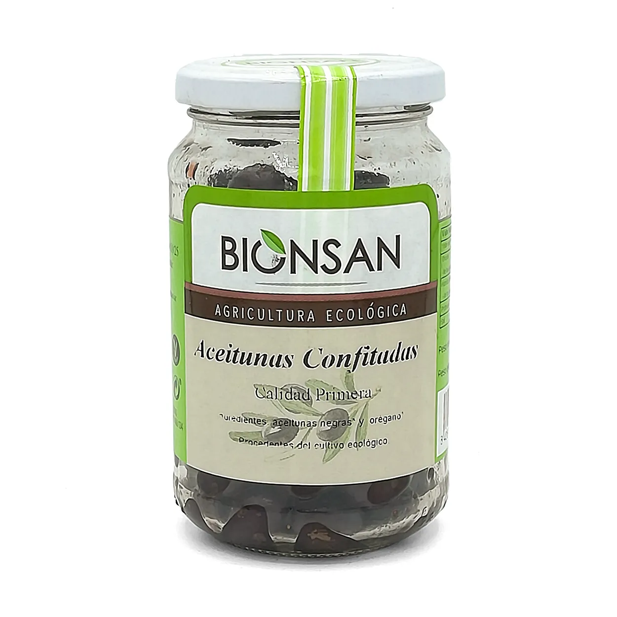 Aceitunas Negras Confitadas Eco. de Proximidad 200gr.