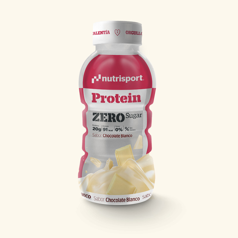 BATIDO DE PROTEÍNAS SIN AZÚCAR CHOCOLATE BLANCO 330ml.