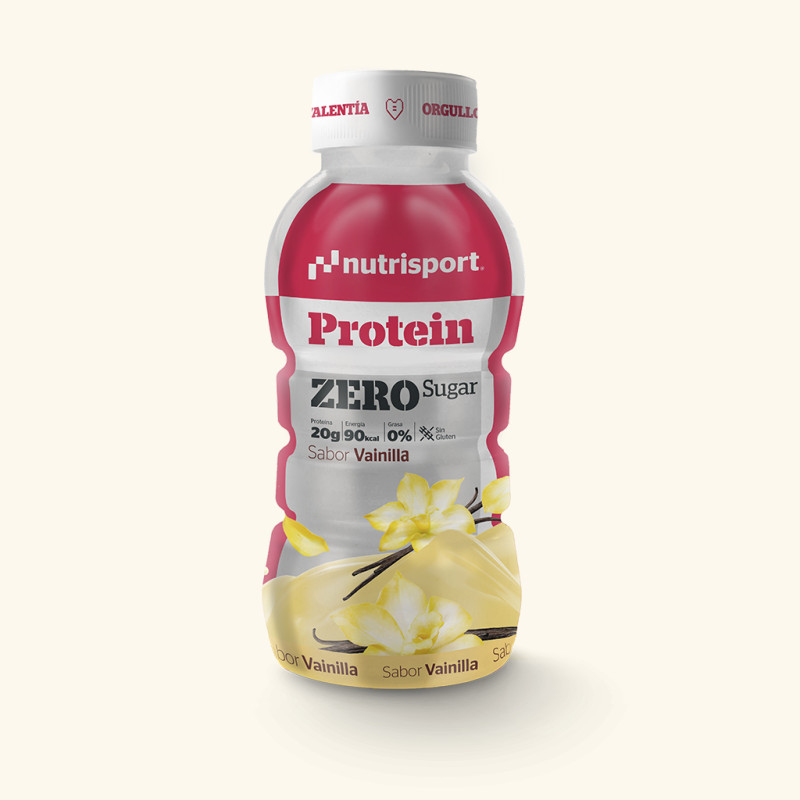 BATIDO DE PROTEÍNAS SIN AZÚCAR VAINILLA 330ml.