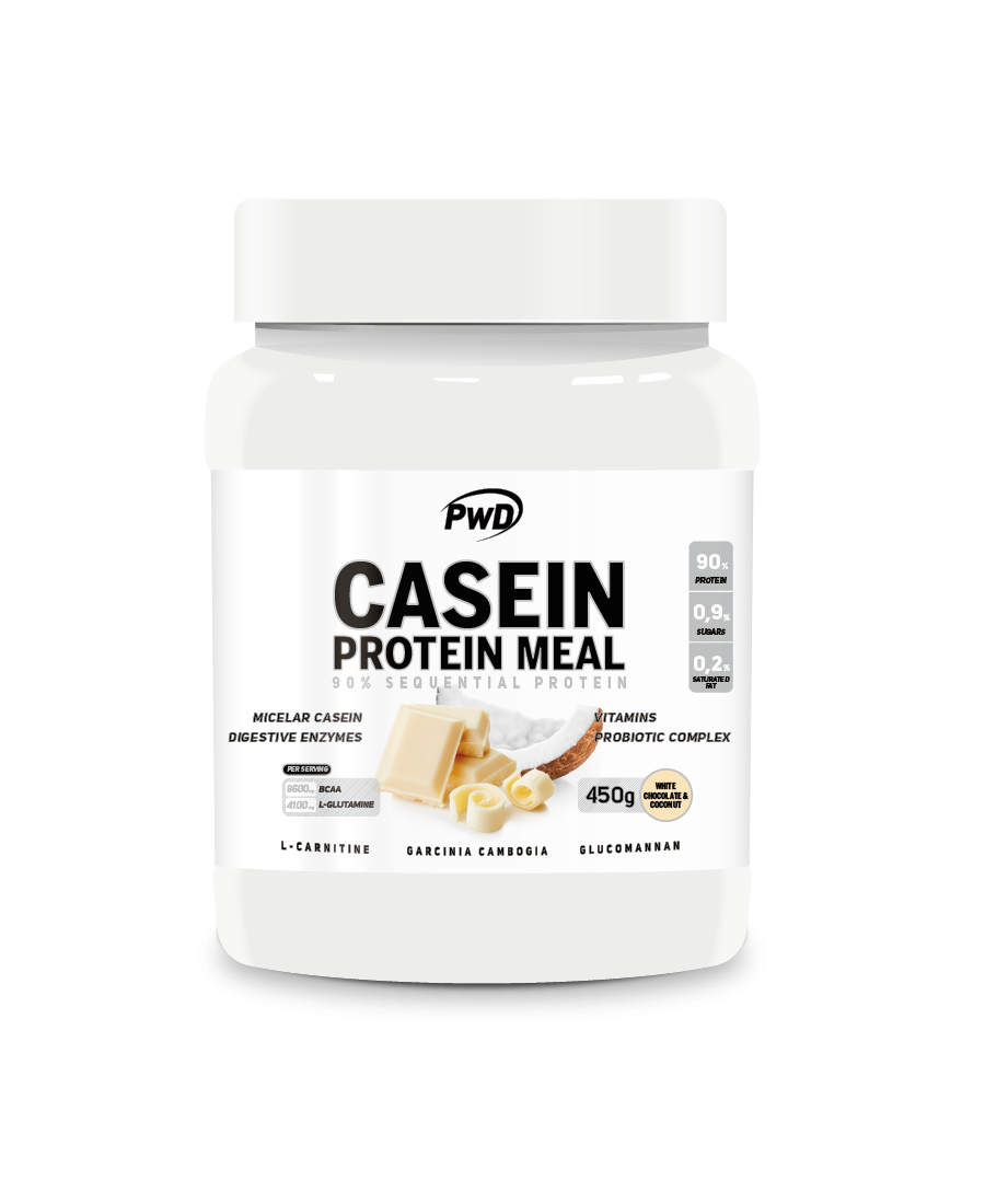 CASEIN PROTEIN MEAL CHOLATE BLANCO Y COCO 450gr.