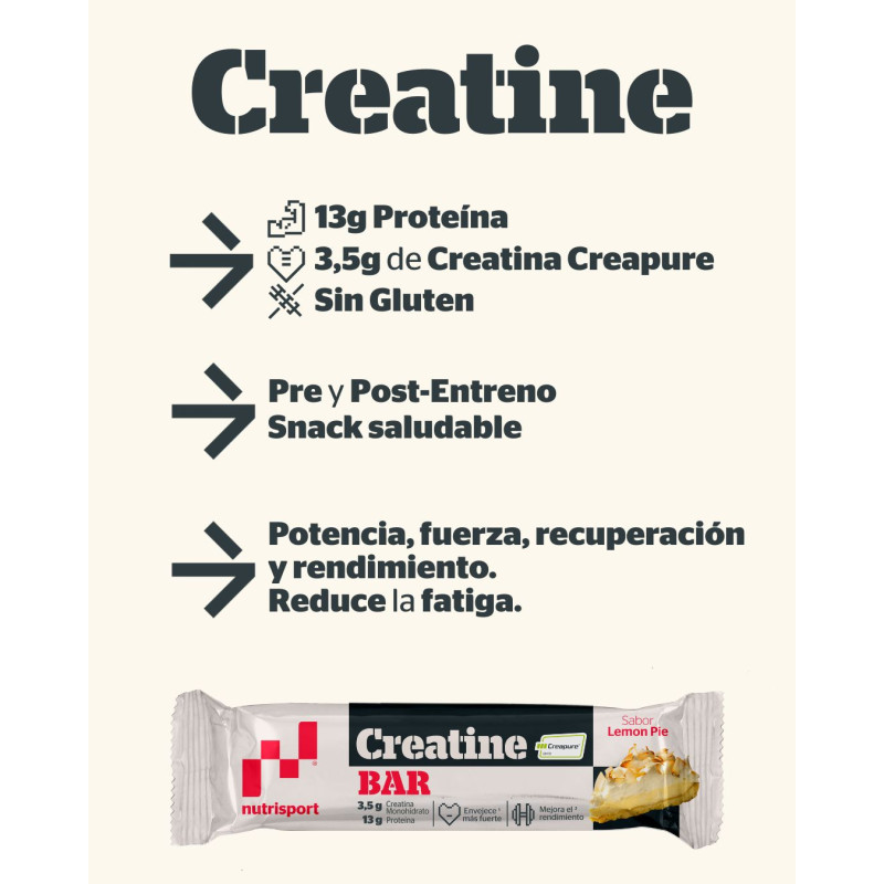BARRITA CREATINA CREAPURE® CHOCO MILK 44gr. - Imagen 3