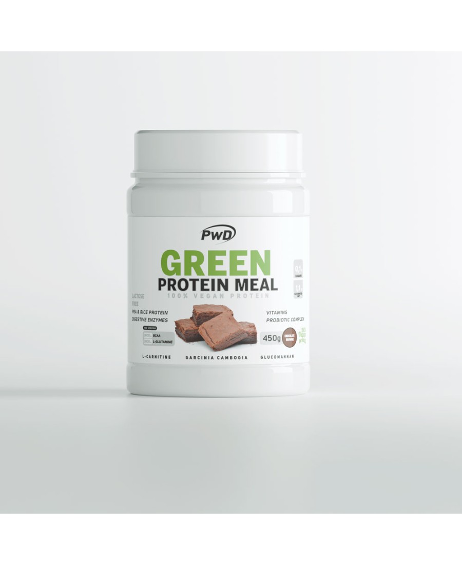 GREEN PROTEIN MEAL CHOCOLATE BROWNIE 450gr.