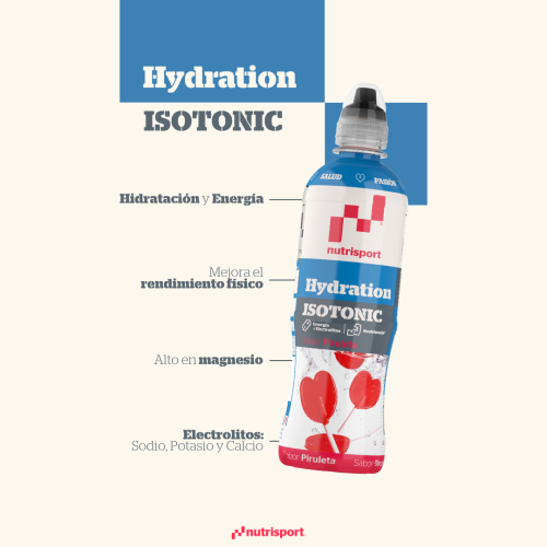 Alternative view of HYDRATION ISOTONIC PIRULETA 500ml.