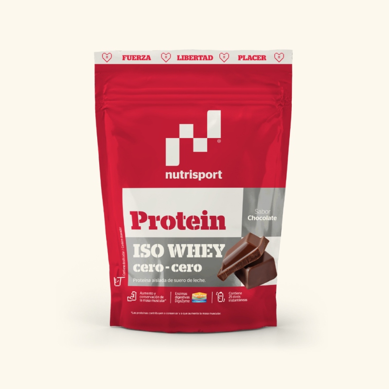 PROTEÍNA ISO WHEY CERO-CERO CHOCOLATE 450gr.