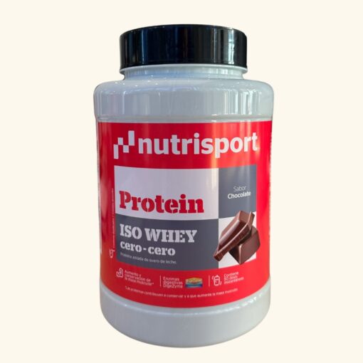 PROTEÍNA ISO WHEY CERO-CERO CHOCOLATE 900gr.