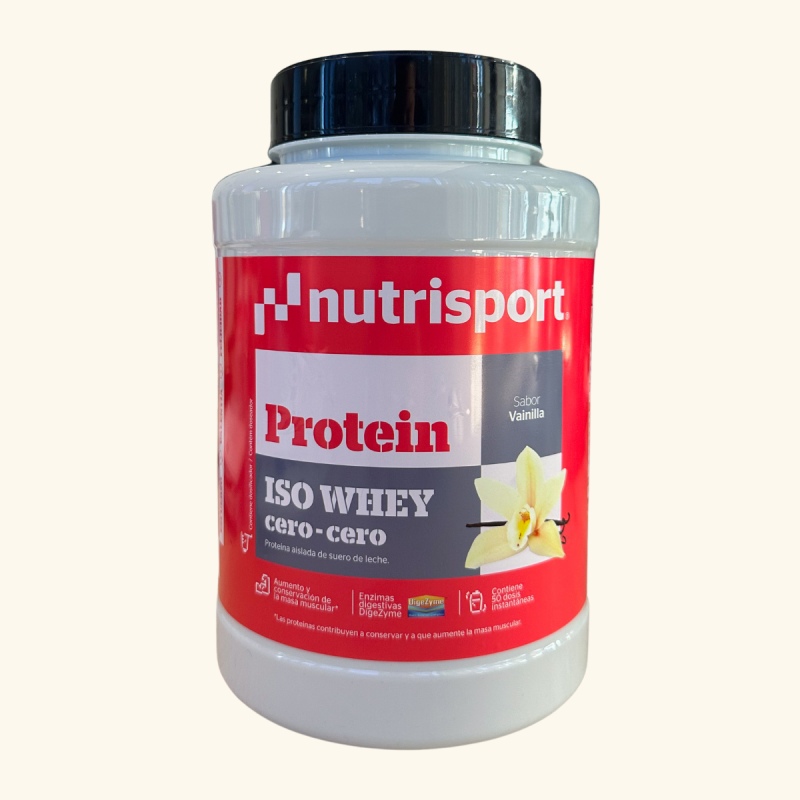 PROTEÍNA ISO WHEY CERO-CERO VAINILLA 900gr.