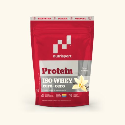 PROTEÍNA ISO WHEY CERO-CERO VAINILLA 450gr.