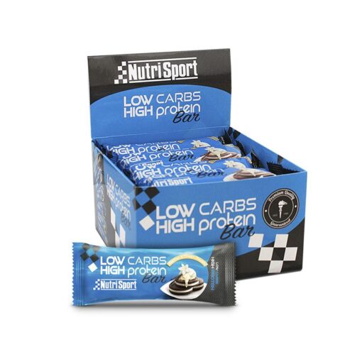 BARRITAS LOW CARBS HIGH PROTEIN COOKIES&CREAM 60gr.