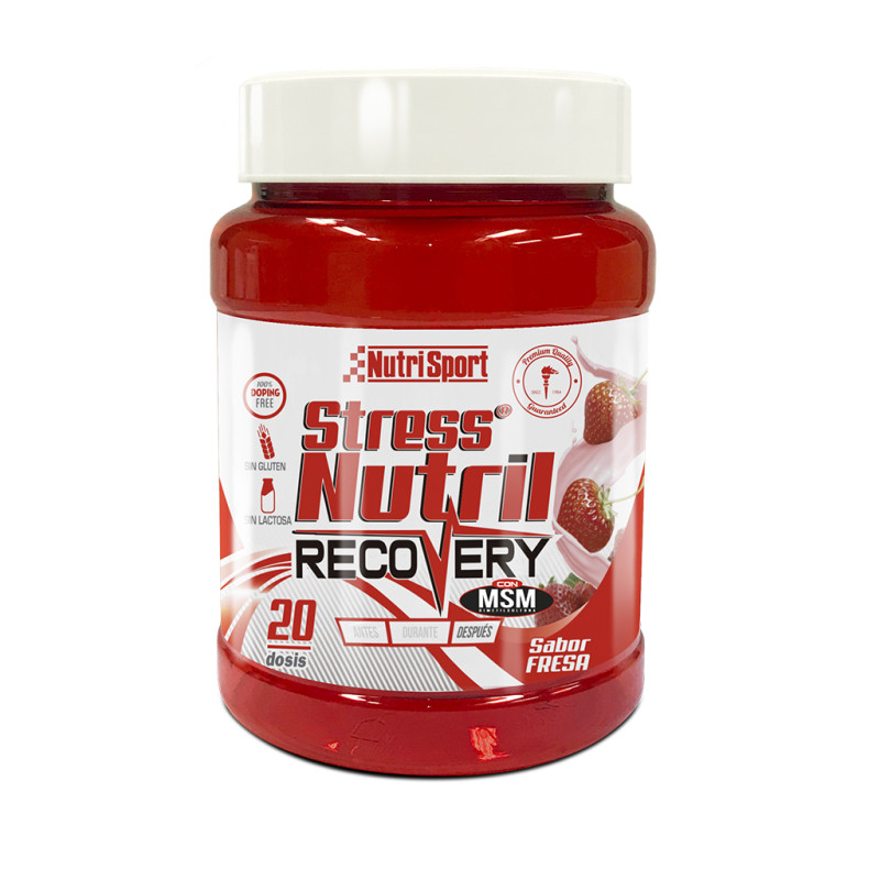 STRESSNUTRIL RECUPERADOR POST-ENTRENO FRESA 800gr.