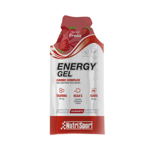 ENERGY GEL CON TAURINA FRESA 35GR.