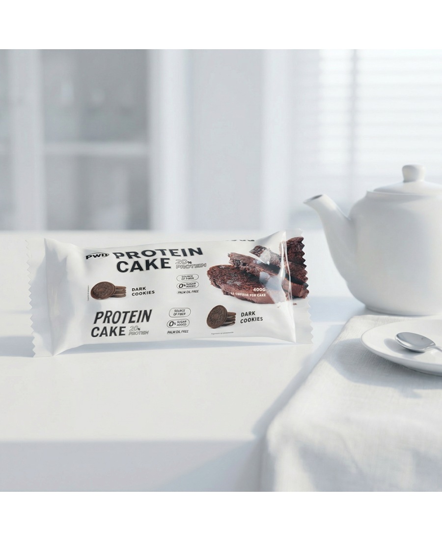 PROTEIN CAKE CHOCOLATE NEGRO COOKIES 400gr. (12 REBANADAS)