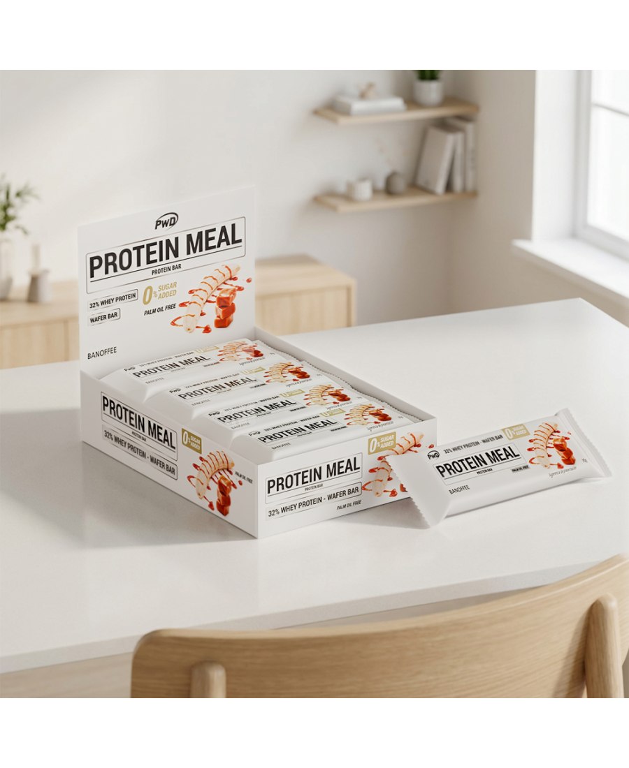PROTEIN MEAL PLÁTANO Y TOFFEE 35gr.