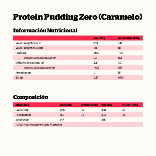 Alternative view of PUDDING DE PROTEÍNAS SIN AZÚCAR CARAMELO 135gr.