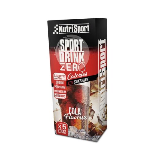SPORT DRINK ZERO + CAFEÍNA COLA 3,5gr. (5 STICKS)
