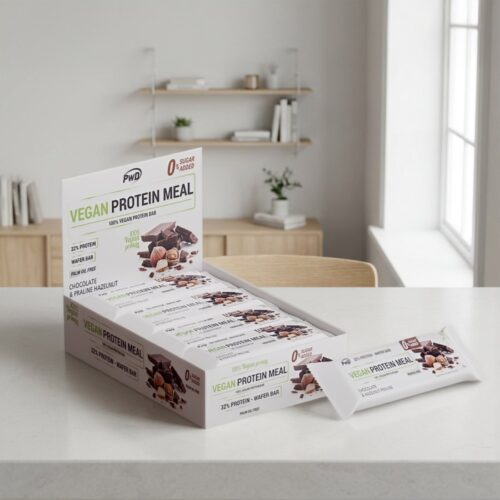 VEGAN PROTEIN MEAL CHOCOLATE PRALINÉ DE AVELLANAS 35gr.